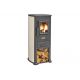 Krbové kachle Blist Ekonomik Lux krémová, 6,6 kW, 120 mm, oceľové