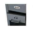 Krbové kachle Blist Ekonomik Lux krémová, 6,6 kW, 120 mm, oceľové