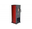 Krbové kachle Blist Ekonomik Lux červená, 6,6 kW, 120 mm, oceľové