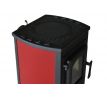 Krbové kachle Blist Ekonomik Lux červená, 6,6 kW, 120 mm, oceľové
