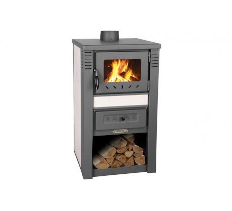 Krbové kachle Nova Ceramic, 7,5 kW, 120 mm, biela