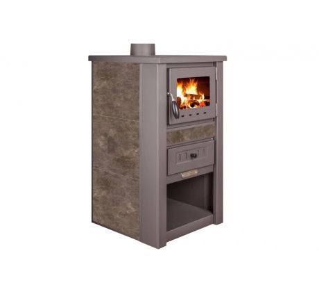 Krbové kachle Nova Ceramic, 7,5 kW, 120 mm, mocca