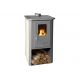 Krbové kachle Thalia Pella, 5,4 kW, 120 mm, béžové