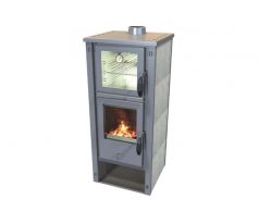 Krbové kachle Thalia Pella SG Ceramic, 5,4 kW, s rúrou na pečenie