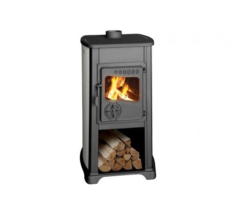 Krbové kachle Bella Thalia, 5,4 kW, 120 mm, béžové, liatina/šamot
