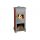 Krbové kachle Bella Thalia, 5,4 kW, 120 mm, červené, liatina/šamot