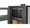 Krbové kachle Pro TAURUS Ceramic, šedá, 12 kW, 120 mm, s rúrou na pečenie