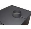 Krbové kachle Pro TAURUS Ceramic, šedá, 12 kW, 120 mm, s rúrou na pečenie