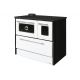 Sporák na tuhé palivo 701-G OMEGA Kuzine, 9,18 kW, biely, ľavý vývod