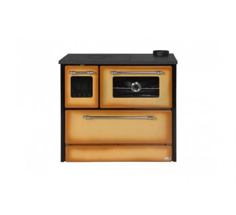 Sporák na tuhé palivo 701-G OMEGA Kuzine, 9,18 kW, kapučíno, pravý vývod
