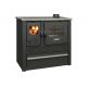 Sporák na tuhé palivo Pro PANONIA Steel, 10 kW, čierny, pravý vývod
