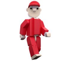 SEVÁČIK Červený - 2 ks (veľký+malý)