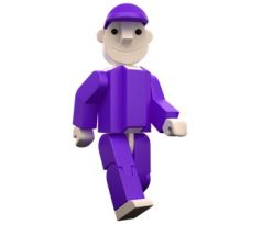 SEVÁČIK Fialový - 2 ks (veľký+malý)