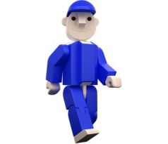 SEVÁČIK Modrý - 2 ks (veľký+malý)