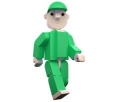 SEVÁČIK Zelený - 2 ks (veľký+malý)