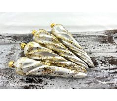 Cencúľ veľký 949/2297/4ks – biele so štvorcami