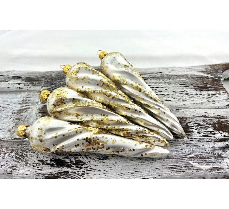 Cencúľ veľký 949/2297/4ks – biele so štvorcami