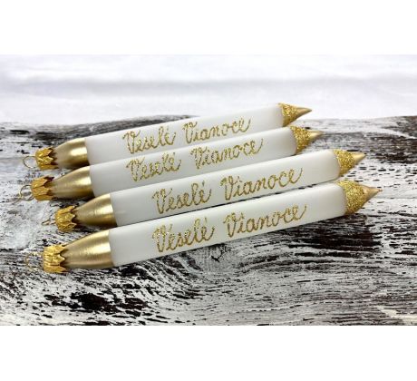 Ceruzky zlaté s nápisom 909/2307-4/4ks