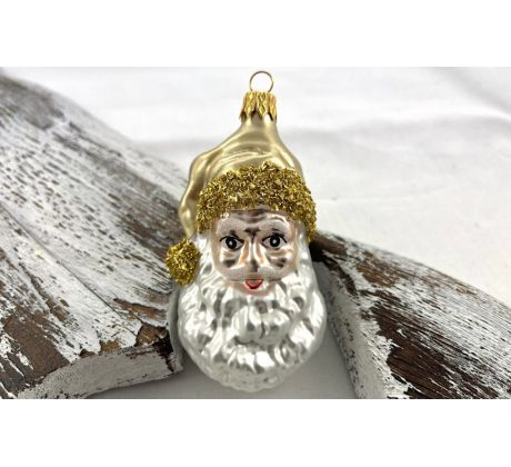 Vianočná figúrka “okrúhla brada” 445/1602/1ks – zlatá čiapka