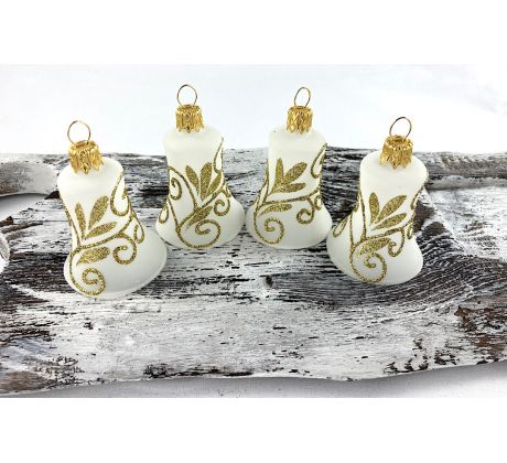 Vianočné zvončeky 50/289-4/5,5/4ks – pôvodné špirálky