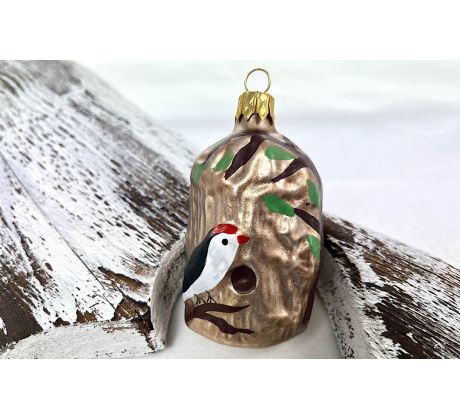 Ďateľ na strome 445/1575/1ks