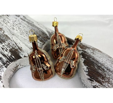 Husličky hnedé 445/1585/3ks