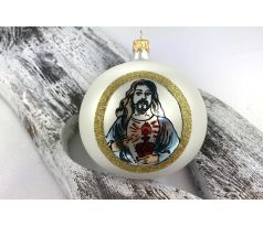 Vianočná gulička 24/8497/10/1ks – svätý motív