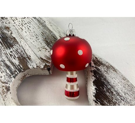 Vianočná muchotrávka 949/2039/1ks – veľká – retro