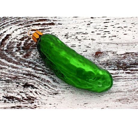 Vianočná uhorka s príbehom 32220055/1ks- retro