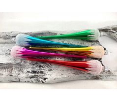 Vianočné cencúle 929/2162/5ks – farebné zuby – retro