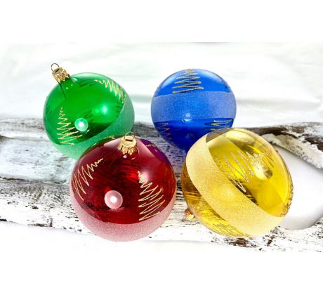 Vianočné gule 20/8499-2/10/4ks