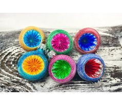 Vianočné gule 291/288/4/6ks – mini obsypance