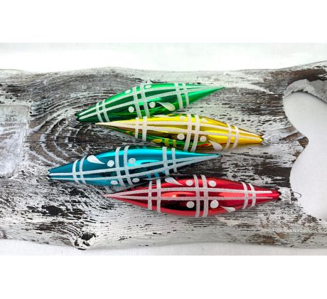 Vianočné rakety 72/625/14×3/4ks – retro mriežky