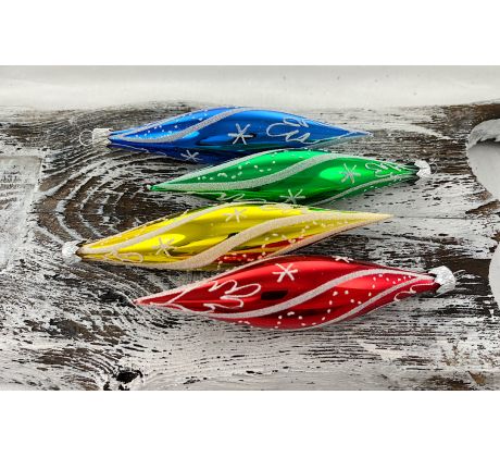 Vianočné rakety 72/626/14×3/4ks – retro s hviezdičkami