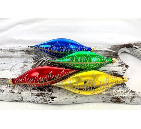 Vianočné rakety veľké 72/628/15×5/4ks – retro cik-cak