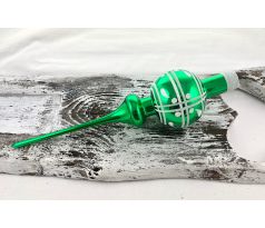 Vianočný špic 621/548/7/1ks – retro mriežky