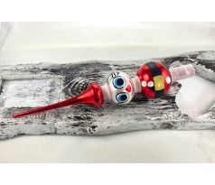 Vianočný špic 622/501/7/1ks – zajac – retro