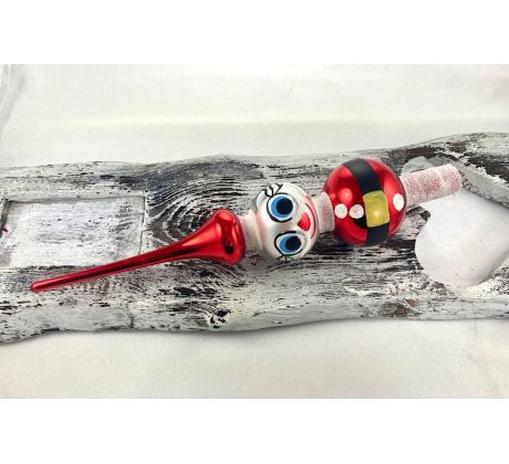 Vianočný špic 622/501/7/1ks – zajac – retro