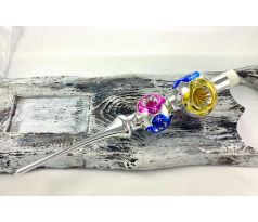 Vianočný špic 632/236/7/2guľ – pichaný – retro