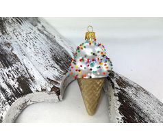 Zmrzlina 415/332/1ks – biele kopčeky