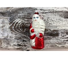 Vianočná figúrka 445/1496/1ks – červeno-biely Mikuláš