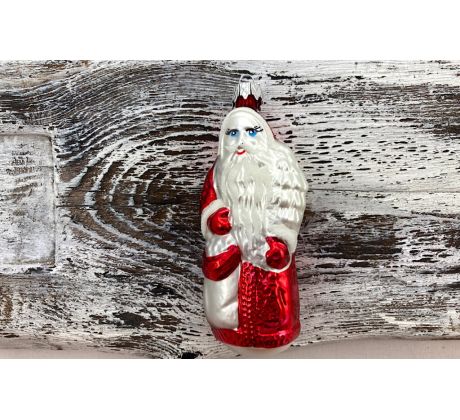 Vianočná figúrka 445/1496/1ks – červeno-biely Mikuláš