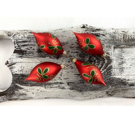 Vianočné olivy 21240397/8×4/4ks – ďatelinka