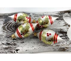 Vianočné olivy 34/960/8×4/4ks – trojitý list – tradičná