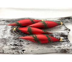 Vianočné rakety 74/769/14×3/4ks – vetvička – tradičná