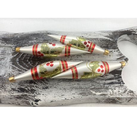 Vianočné rakety 74/770/14×3/4ks – trojitý list – tradičná