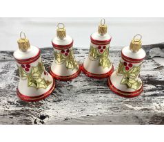 Vianočné zvončeky 54/771/5,5/4ks – trojitý list – tradičná 