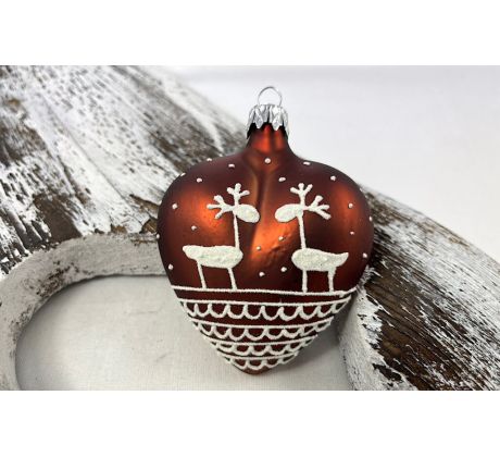 Perníkové srdiečko 443/1547/1ks – sobiky