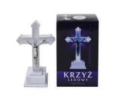 Diódový náhrobný kríž s batériami