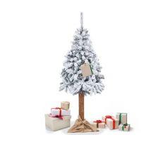 CT0203 ZASNIEŽENÝ SMREK NA KMENI 220 CM